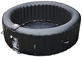 Produkt: BeneoSpa Tragbarer aufblasbarer Whirlpool, für 4 Personen, 130 Massagedüsen, Schwarz (Preisvergleich)