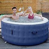 Produkt: Whirlpool aufblasbar MSpa für 4 Personen,140 Massagedüsen,40°C Timer Heizung, 180 cm,800 Liter für Bubble Spa Wellness Massage Bulin (Preisvergleich)